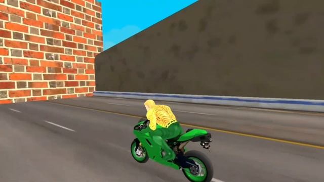 Superhero Tricky Bike Race game #5xzonegamer #bikerace смотреть онлайн