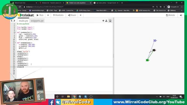 Wirral Code Club - Python - Modern Art смотреть онлайн