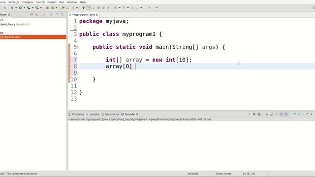 Tutorial 17 - Arrays in java смотреть онлайн