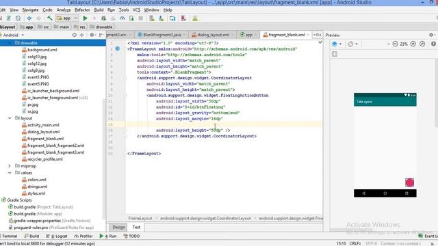3 | tablayout with fragment in android studio смотреть онлайн