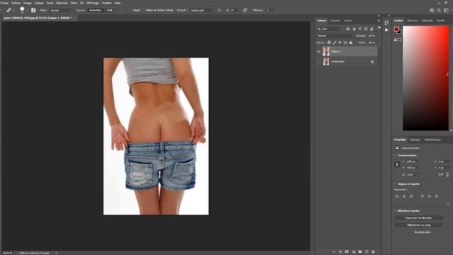 Comment Effacer Facilement Un Tatouage. Photoshop 2021. En Français.   C Facile !