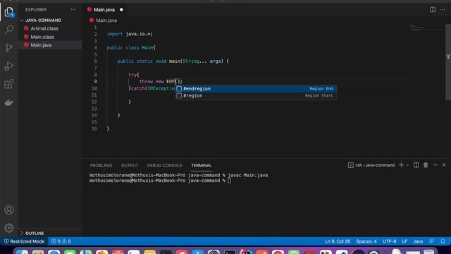 Catching Checked vs Unchecked exceptions смотреть онлайн