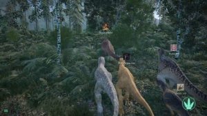 РЕКСЫ ПРОТИВ АНКИЛОЗАВРА ( The Isle )