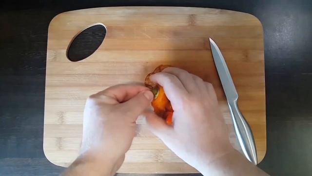 Как быстро очистить перец от кожицы. #SimbirskTV смотреть онлайн