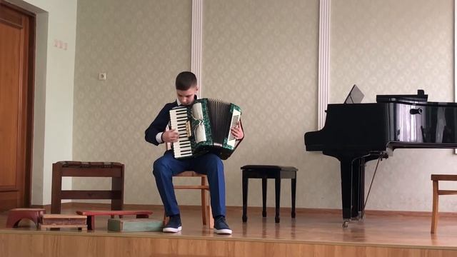 Этюд фа мажор. Черни. Зубенко Владимир смотреть онлайн