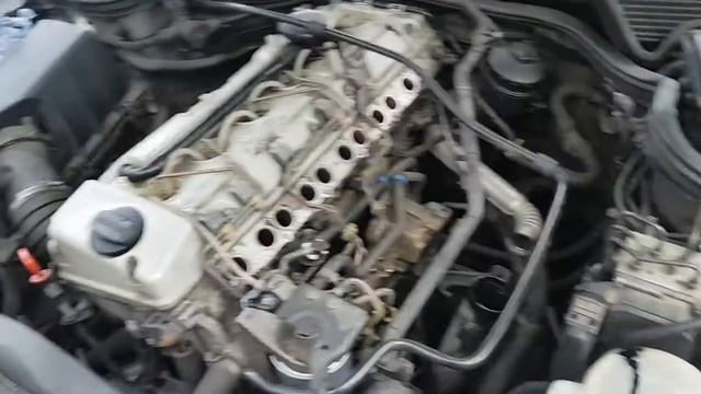 Om606 W210 E300 Turbodiesel Mercedes Sleeper Project  Glow Plug Removal