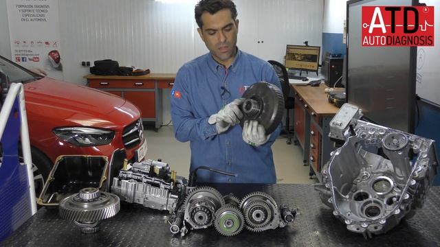 Transmisión de doble embrague 7G DCT (724) en Mercedes Benz. смотреть онлайн