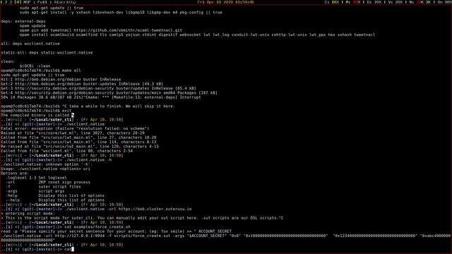 Introducing suter cli, a suterusu node client with well tailored DSL support смотреть онлайн