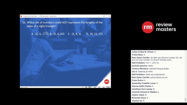 Jumpstart 2020 - Geometry - UPCAT Review смотреть онлайн
