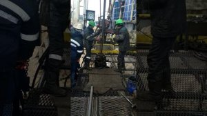 КРС Учебная тревога ВЫБРОС при спуске кабеля ЭЦН