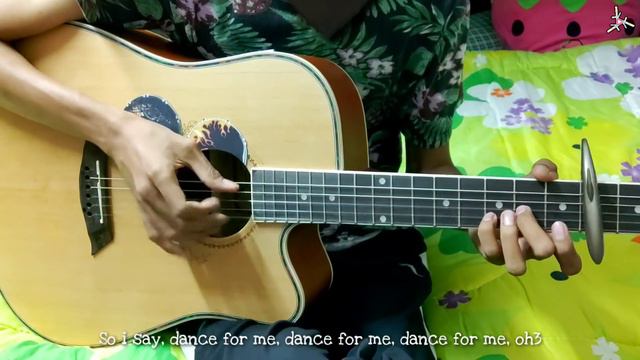 DANCE MONKEY - Tones and i Fingerstyle cover + drum | Easy chord + lyrics | Faiz fezz 🇲🇾 смотреть онлайн