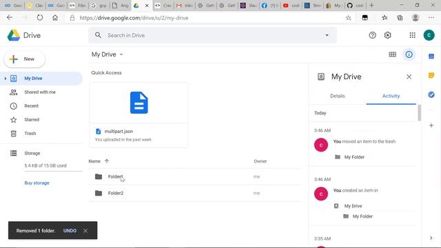 Working with Folders in Gooogle Drive API смотреть онлайн