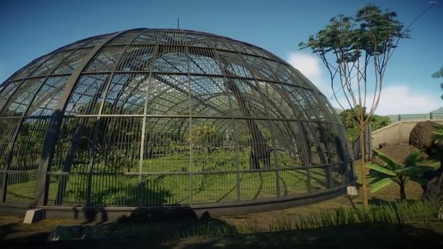 ZIPLINE PARK TOUR | Jurassic World Evolution 2 Park Tour смотреть онлайн
