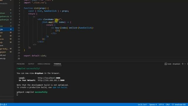 react dropdown смотреть онлайн