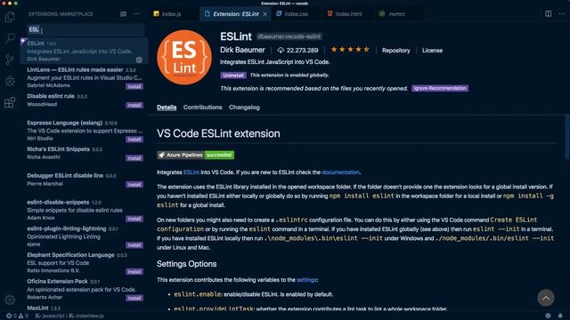 Visual Studio Code - Como instalar e configurar | Marcelo Dapper смотреть онлайн