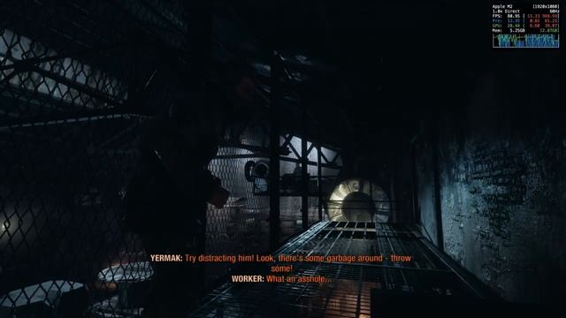 Metro Exodus - Gaming on MacBook Pro M2 8GB 13