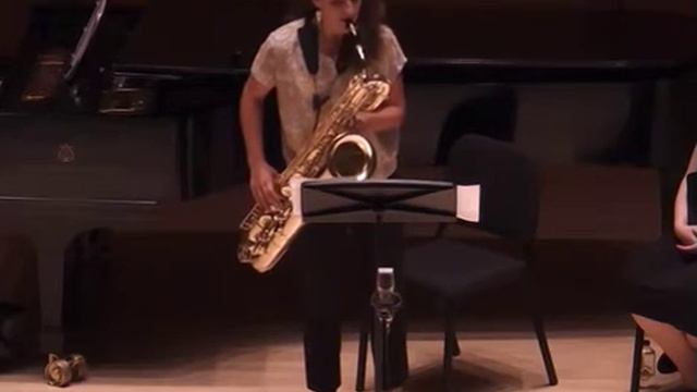 "Bright Solo" for bari sax, Op. 60 by William Kenlon смотреть онлайн