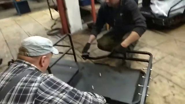 Установка модуля толкач на мотобуксировщики Бурлак М. смотреть онлайн