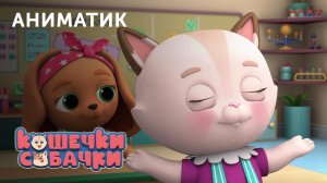 Аниматик 113-й серии мультсериала «КОШЕЧКИ-СОБАЧКИ» | студия «Паровоз»