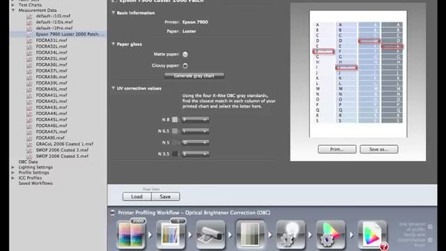 X-Rite i1 Profiler Advanced Printer Options смотреть онлайн