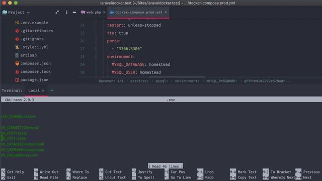 Easily deploy a Laravel application with Docker смотреть онлайн