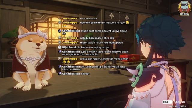 Staring at Taroumatu doing nothing for 1 hour. Genshin Impact смотреть онлайн