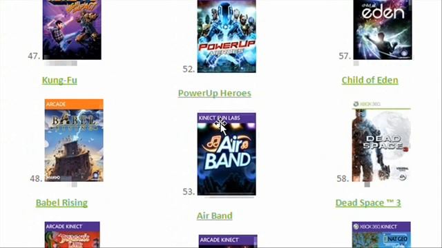 All the Games for Xbox 360 Kinect смотреть онлайн