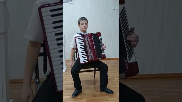 Лазаренко Василий, 9 лет, аккордеон смотреть онлайн