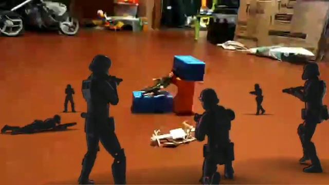 Штурмовики штурмуют супер пирата со сверх возможностями. Короткий Фильм сняли как то дети. смотреть онлайн