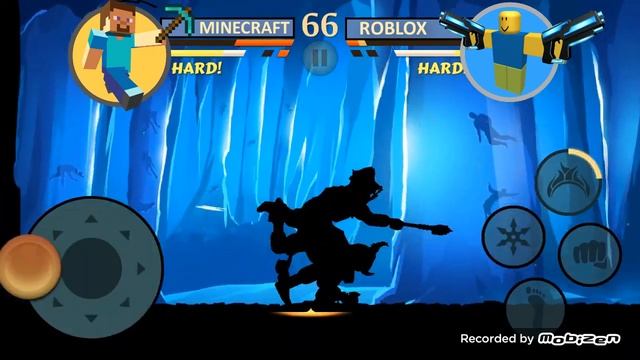 Minecraft VS Roblox (Part 2) | Shadow Fight 2 смотреть онлайн