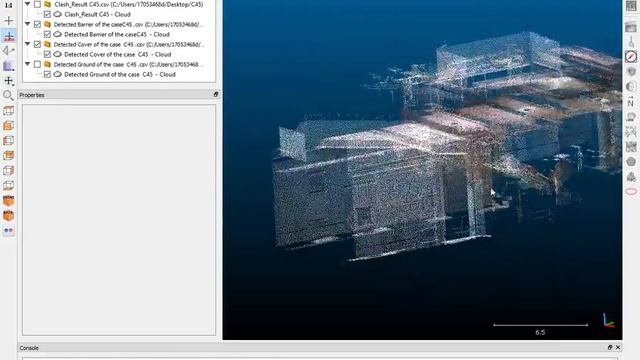 3D Clash detection in point cloud by my own python code смотреть онлайн