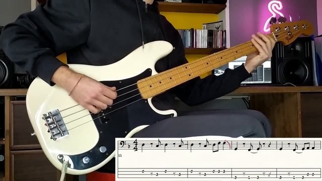 Franz Ferdinand - Paper Cages ///Bass Line [Play Along Tab] смотреть онлайн