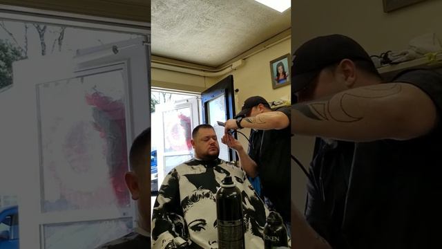 Part 2 of my skin tight fade into a fo-hawk and beard. смотреть онлайн