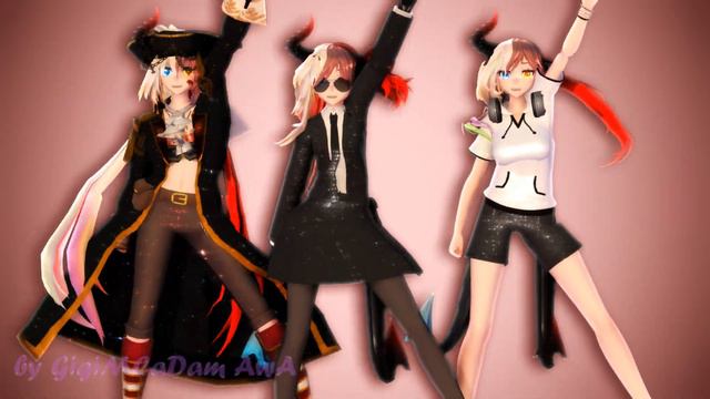 MMD x Me Pop Song смотреть онлайн