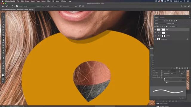 Photoshop Tutorial: How to put text behind an image #photoshop #photoshopfunn смотреть онлайн