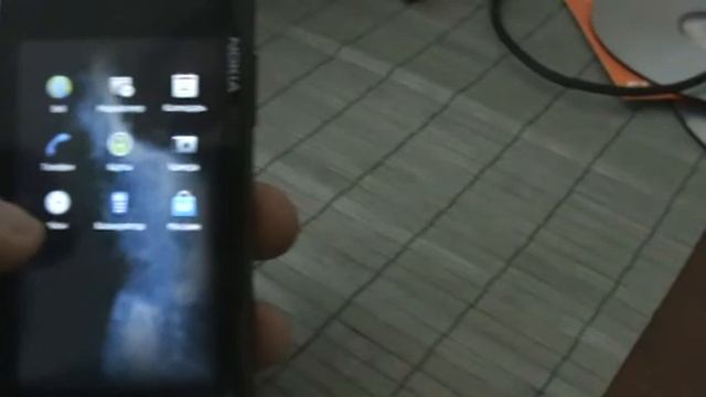 N900 переодический перескок в вертикальный режим экрана смотреть онлайн