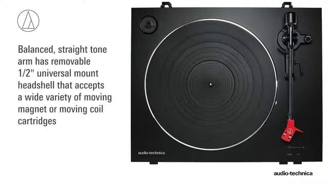 Audio-Technica AT-LP3 Fully Automatic Belt Drive Turntable