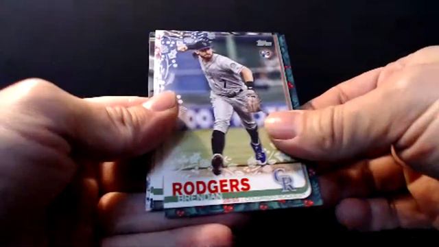 Keston Hiura Autograph! 2019 Topps Holiday Boxes! #4 смотреть онлайн