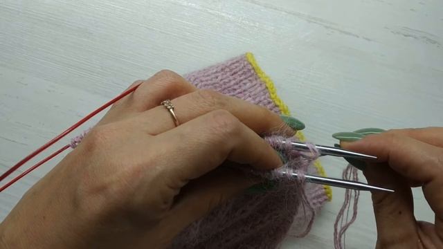 Соединение макушки капора "петля в петлю" от середины спинки смотреть онлайн