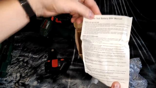 UNBOXING Батарея для шуруповерта Bosch PSR 1200 ALIEXPRESS смотреть онлайн