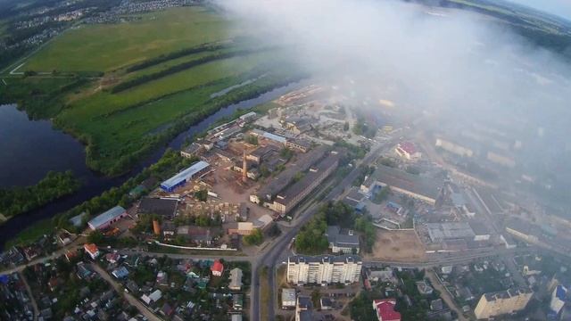 Пожар на свалке г.Борисова. смотреть онлайн