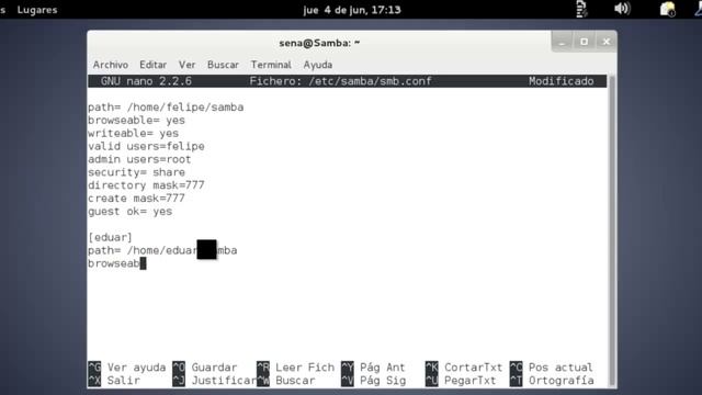 Servidor Samba debian смотреть онлайн