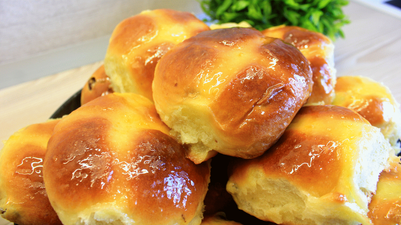 Английские пасхальные булочки #Shorts