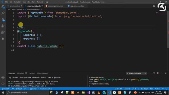 #AngularMaterial in Telugu #03 Material Module || RSK Helpline смотреть онлайн