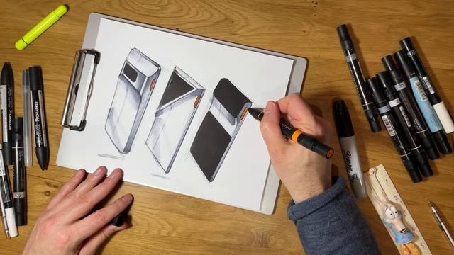 Sketch Demo: 3 Iconic Smartphones for CES 2022 смотреть онлайн