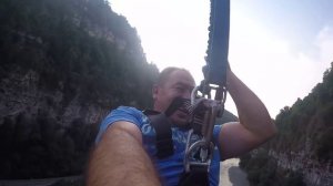 SkyPark СОЧИ(Скай парк _банджи джапинг ) август 2015г  ПРЫЖОК 207 м"Это РОДИНА МОЯ!!!"-обзор-эмоции