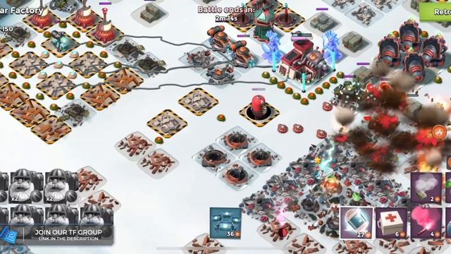 Boom Beach War Factory with Melon Bombardiers смотреть онлайн