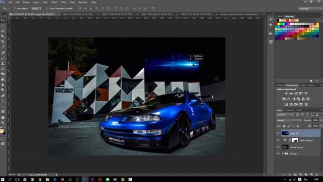 Lightroom & Photoshop แต่งภาพ - Honda Prelude Speed retouch in PS cc. смотреть онлайн