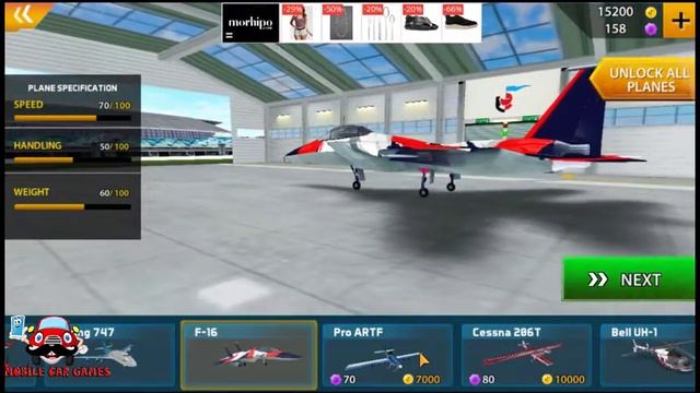 City Flight Airplane Pilot New Game - Plane Games Android Gameplay смотреть онлайн