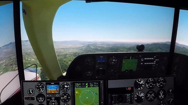 MSFS2020 3-Monitor setup Traffic Pattern with live ATC on PilotEdge Real World Flight Instructor! смотреть онлайн